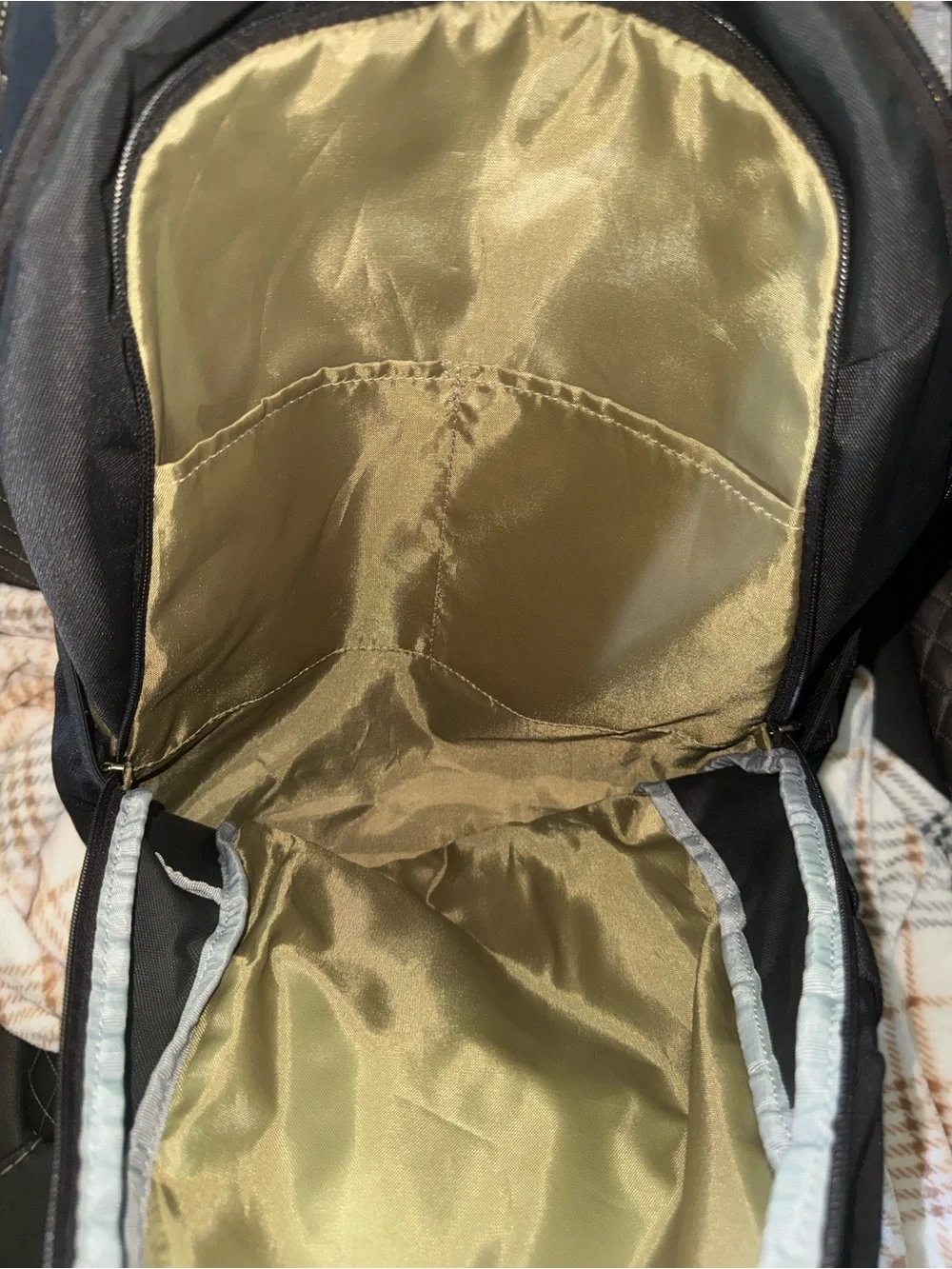 Under Armour Black Backpack Laptop School Travel Gym Bookbag Water Resistant